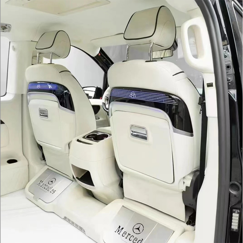 奔驰威霆V260商务座椅靠背后排改装折叠小桌板（新威霆/V级）